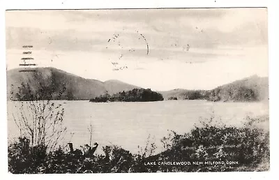 New Milford CT Lake Candlewood Island Vintage Postcard • $5.90