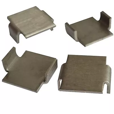 £4.49 • Buy Shelf Clips Replaces Bisley 8589 For 2 Door Cupboard & Tambour Set Of 4 S-Steel