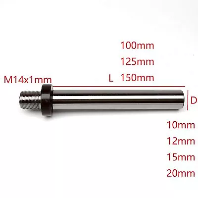 Solid Thread Spindle Shaft Bar Shank Arbor Wood Lathe Headstock Mini Chuck M14 • $77.84