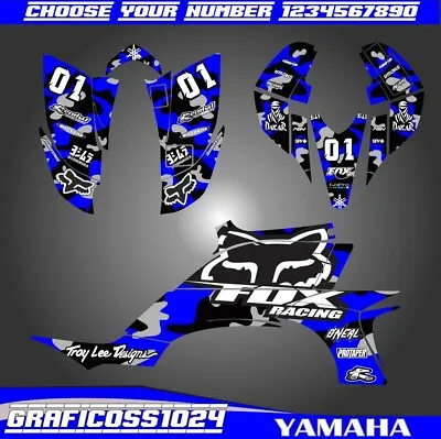 Yamaha YFZ 450 Graphics Kit 2003 2004 2005 2006 2007 2008 Decals Stickers Atv • $184.34