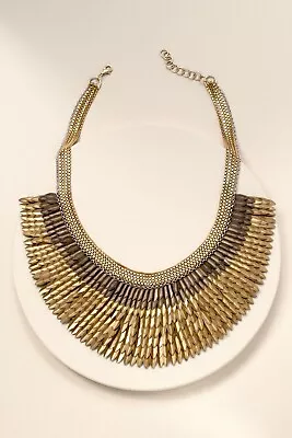 $199 • Buy Stella & Dot Pegasus Necklace Gold Brand New In Original Box RV $219