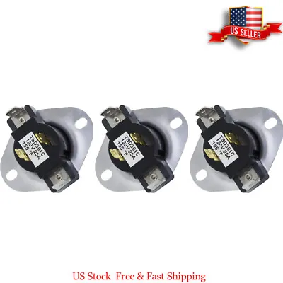 3PK 3387134 Dryer Cycling Thermostat For Whirlpool Dryers WP3387134 AP6008270 • $10.95