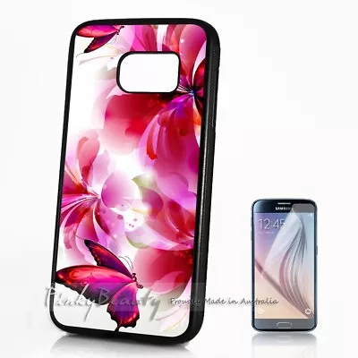 ( For Samsung S8 Plus / S8+ ) Case Cover P11642 Flower Butterfly • $9.99