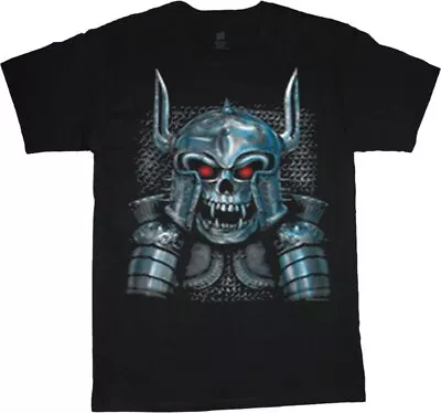 Mens  T Shirt Scary  Armer Design Medieval  Skull Shirt For Men  Times Game • $14.95