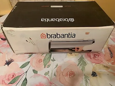 Brabantia Chrome Plated Stainless Steel Bread Bin With Roll Top Lid  • $45