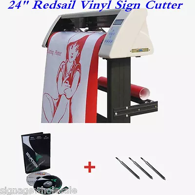 24  Redsail Vinyl Sign Cutter With Contour Cut Function • $399.50