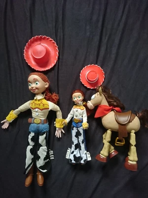 £24.99 • Buy Disney/pixar Toy Story Talking Pull String Jessie Workin Smaller Jessie&bullseye