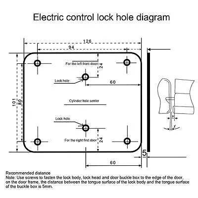 Electric Door Strike Lock Kit For Community Access Control 2 Way Talking 2‑W SLS • £40.75