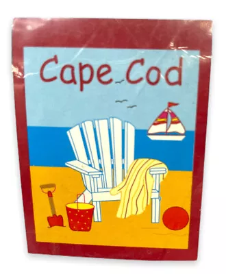 Nantucket Home Decorative Cape Cod Flag 28” X 40” Beach Sailboat Sea & Sand New • $11