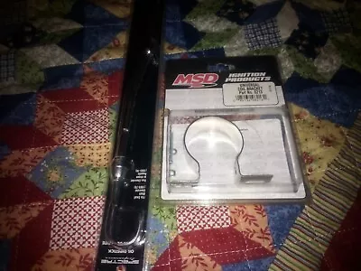 MSD Coil Bracket/ Dipstick Universal Part #4255  Both Are Brand New/ Combo Deal  • $55