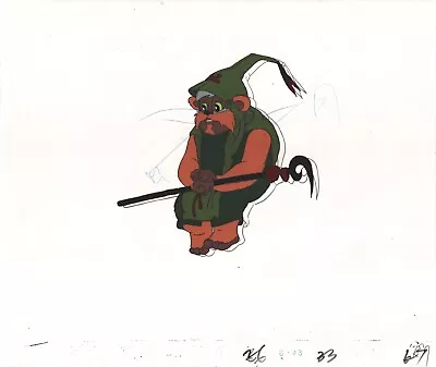 Star Wars: Ewoks Original Production Animation Cel N Stuck Draw Lucasfilm C-k7 • $73.23