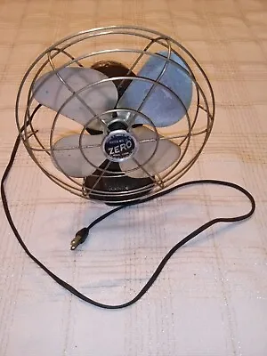 Vintage BERSTED MFG CO. ZERO Model 1250R Fan • $45