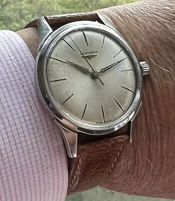 VINTAGE Swiss Longines Watch (1964) Ref. 156 585) Serviced With Original Box • $499