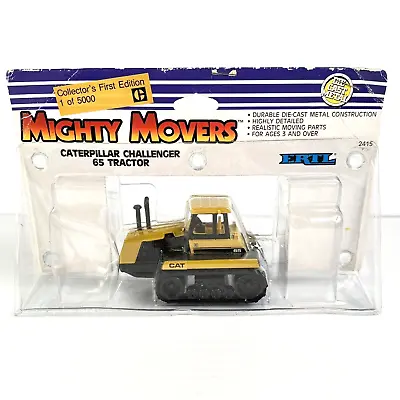 Ertl Mighty Movers Caterpillar Challenger 65 Tractor Vtg 1988 Package No. 1 • $17.99