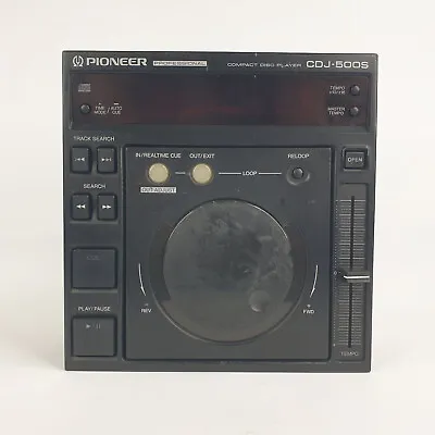 Pioneer Professional  DJ CDJ-500S CD System Turntable - FOR PARTS / REPAIR • $89.95