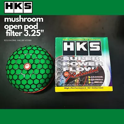 HKS Mushroom 80mm 3.25  Style Power Air Filter Intake Flow Express Shipping • $69.90