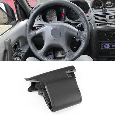 Steering Wheel Cover For Mitsubishi L200 1997 1998 1999 2000 2001 2002 2003 2004 • $10.91