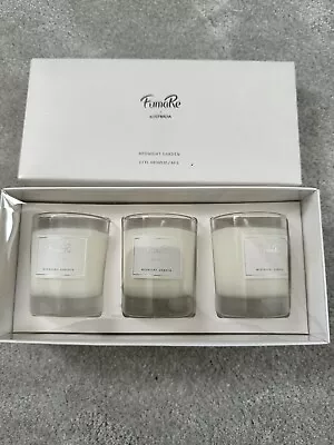 FumaRe Australia Midnight Garden Set Of 3 Candles -60g - New In Box • £14.99