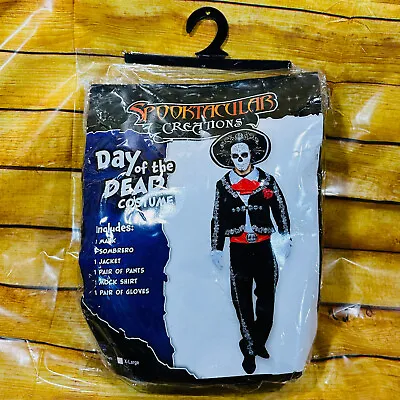 Spooktacular Creations Mens Day Of The Dead Mariachi Senor Adult Costume Medium • $29.95