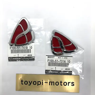 MAZDA RX-7 FD3S Efini Genuine Emblem Badge Front Rear Set New • $102.59