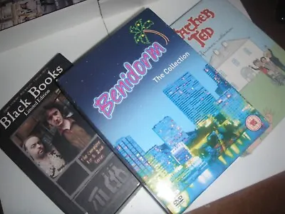DVD Boxset Sitcom  Bundle (Benidorm Black Books Father Ted) • £8.99