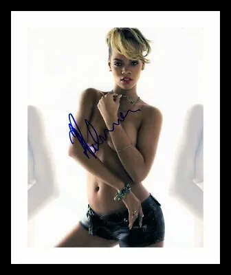 £19.99 • Buy Rihanna Autograph Signed & Framed Photo 4