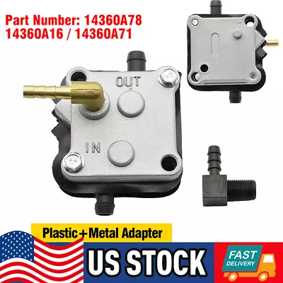 Fuel Pump For Mercury 35/50/60 HP Outboard 2 Stroke 14360A78 14360A16 14360A43 • $20.15