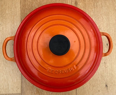 £99.99 • Buy Le Creuset Cast Iron Shallow Casserole 26cm Orange