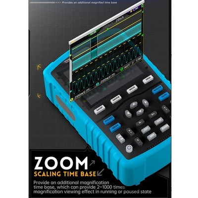 £142.80 • Buy Handheld Dual Channel Phosphor Oscilloscope With Signal Generator DPOX180H