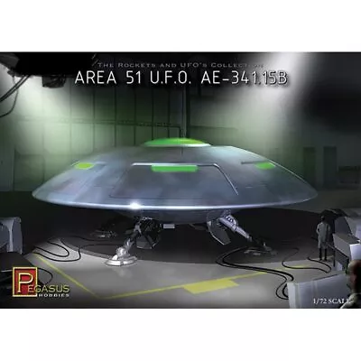 Pegasus 9100 Area 51 UFO AE-341.15B 1:72 Plastic Model Kit • £34.95