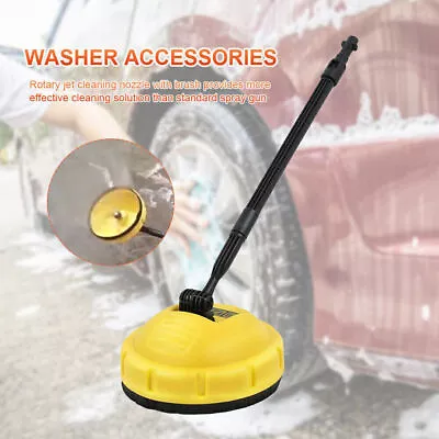 Pressure Washer Release Rotary Surface Patio Cleaner Attachment For Karcher • £19.79