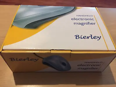 £10 • Buy Bierley Handheld Electronic Magnifier Hc26 - Spares Or Repairs