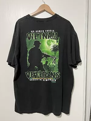 Men’s Vintage 2005 7.62 Design Vietnam Veterans Sacrifice Remembered T Shirt 2XL • $16.30
