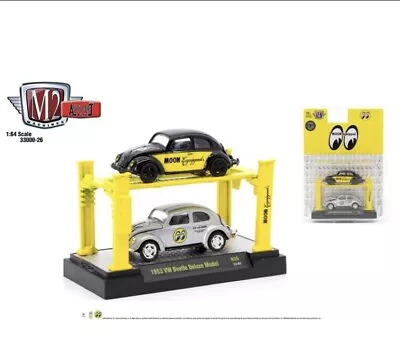 AUTO LIFTS SERIES# 26 CARS 1/64M2 MACHINES 33000-26 1953 VW Beetle Delux Model • $22.99