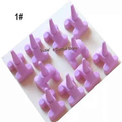 20pcs Dental Ceramic Firing Pink Peg For Single Porcelain Crown Oven Tray-4 Size • $28.98