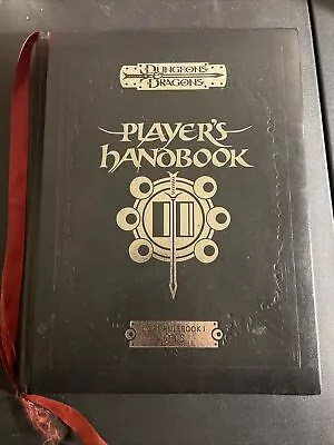 Special Edition D&D DUNGEONS & DRAGONS PLAYERS HANDBOOK CORE RULE BOOK 1 V. 3.5 • $110