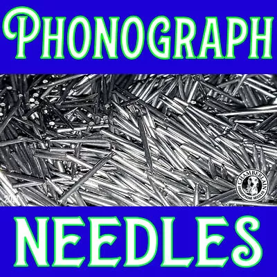 200 MEDIUM TONE NEEDLES For Vintage PHONOGRAPH Records With Nipper And Victrolas • $9.10
