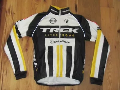 Bontrager Trek Livstrong Sram Team Cycling Bike Jacket Unisex Mens Small (Z11-h) • $129.99