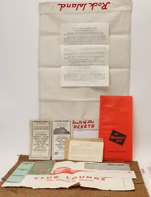 American Railroad Memorabilia Collection - Chicago NorthWestern - Milwaukee Road • $59.49