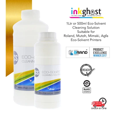 $29.99 • Buy Premium Eco Solvent Cleaning Fluid For Roland Mutoh Mimaki Agfa Printer Cleaner