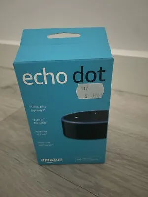 $35 • Buy Amazon Echo Dot (2nd Generation) Smart Assistant - Black
