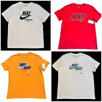 Nike Men's Extra-Large XL Graphic Tee Crew Neck Choose Color T-Shirt NWT • $14.95