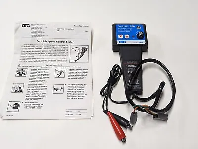 OTC Tools Idle Speed Control Bypass Air Solenoid Tester Ford Motor ISC/BPA 7951 • $64.95