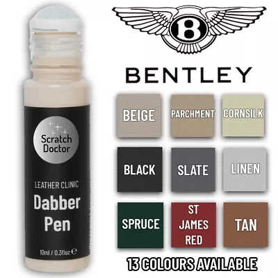 Leather Paint Dabber For BENTLEY Car Seat 13 COLOURS. Dye Repairing Recolouring • £9.95