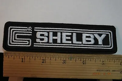 Shelby Ford Cobra Iron-on Embroidered Patch 5.75 X1.75  • $8