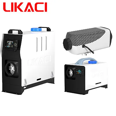 LIKACI Diesel Air Heater 8KW LCD Thermostat Boat Motorhome Truck Trailer White • $69.99