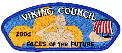 2004 Viking Council Shoulder Patch CSP Boy Scouts BSA Minnesota MN • $11