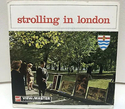 England GAF View-Master Strolling In London Nations Of The World Stereo Reel Set • $21.99