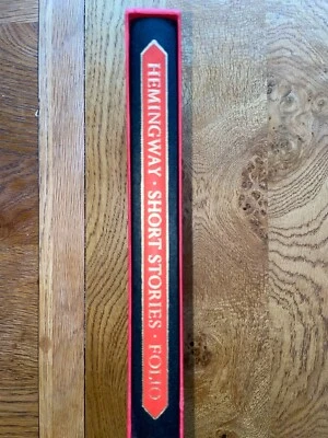 £4.99 • Buy Short Stories By Ernest Hemingway. Illustrations By Ian Beck. The Folio Society
