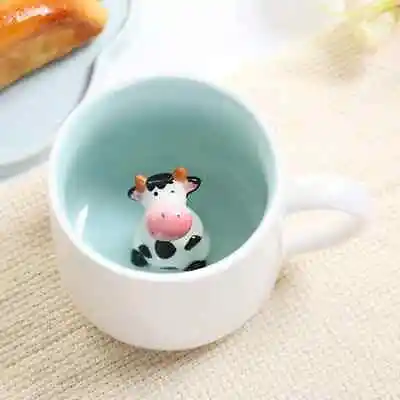 Coffee Milk Tea Ceramic Mugs- 3d AnimalCup With Pet Inside Perfect For Gift • £24.13